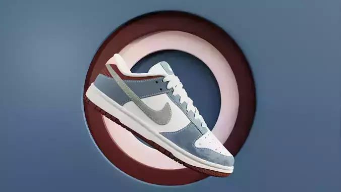 Nike Dunk Low  3D model