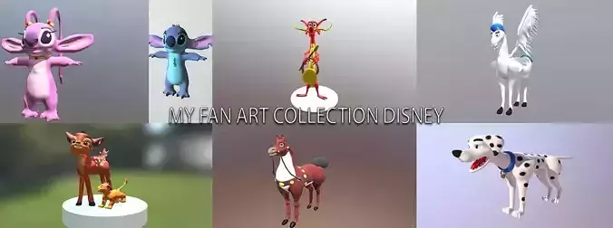 Disney My Fan Art Collection