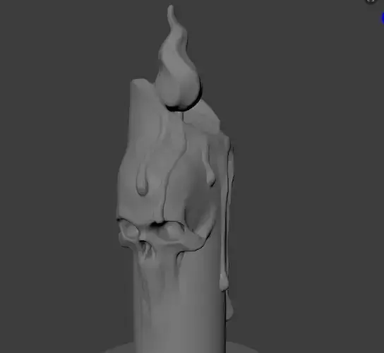 The Candlestick OF DEATH Printable Tabletop Game Prop  3D print model