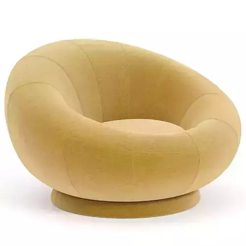Petite Groovy Swivel Chair