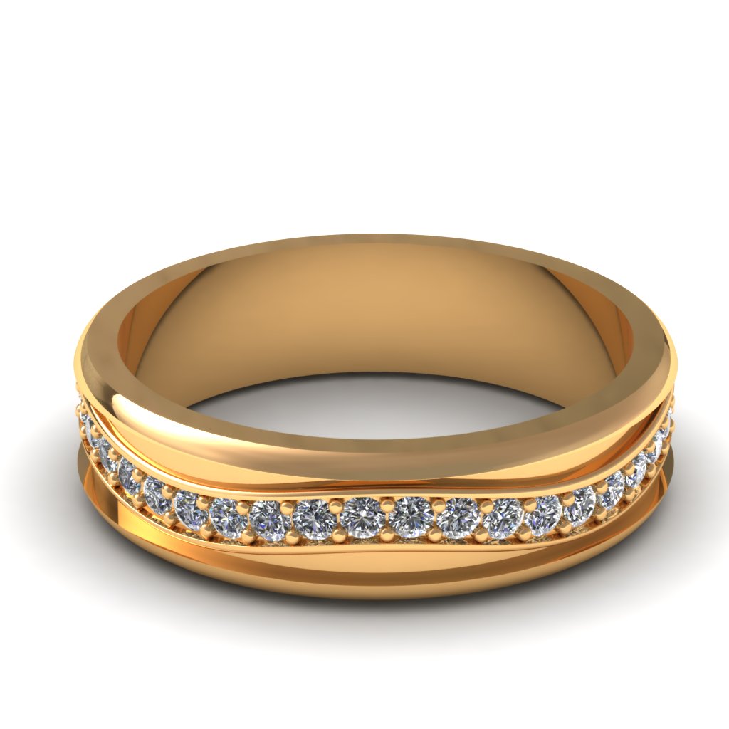 Wedding Band 3D print model_1