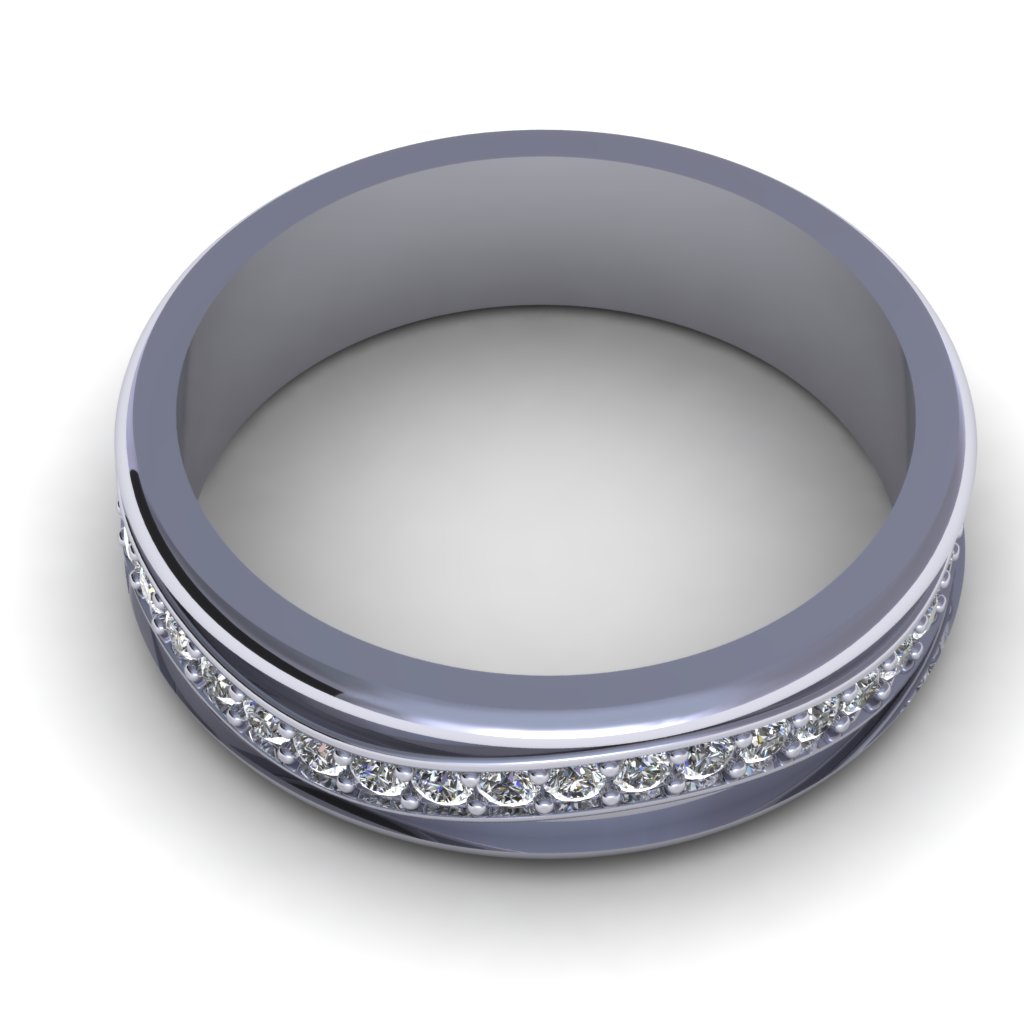 Wedding Band 3D print model_4