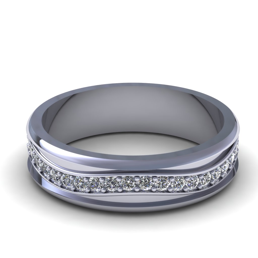 Wedding Band 3D print model_3