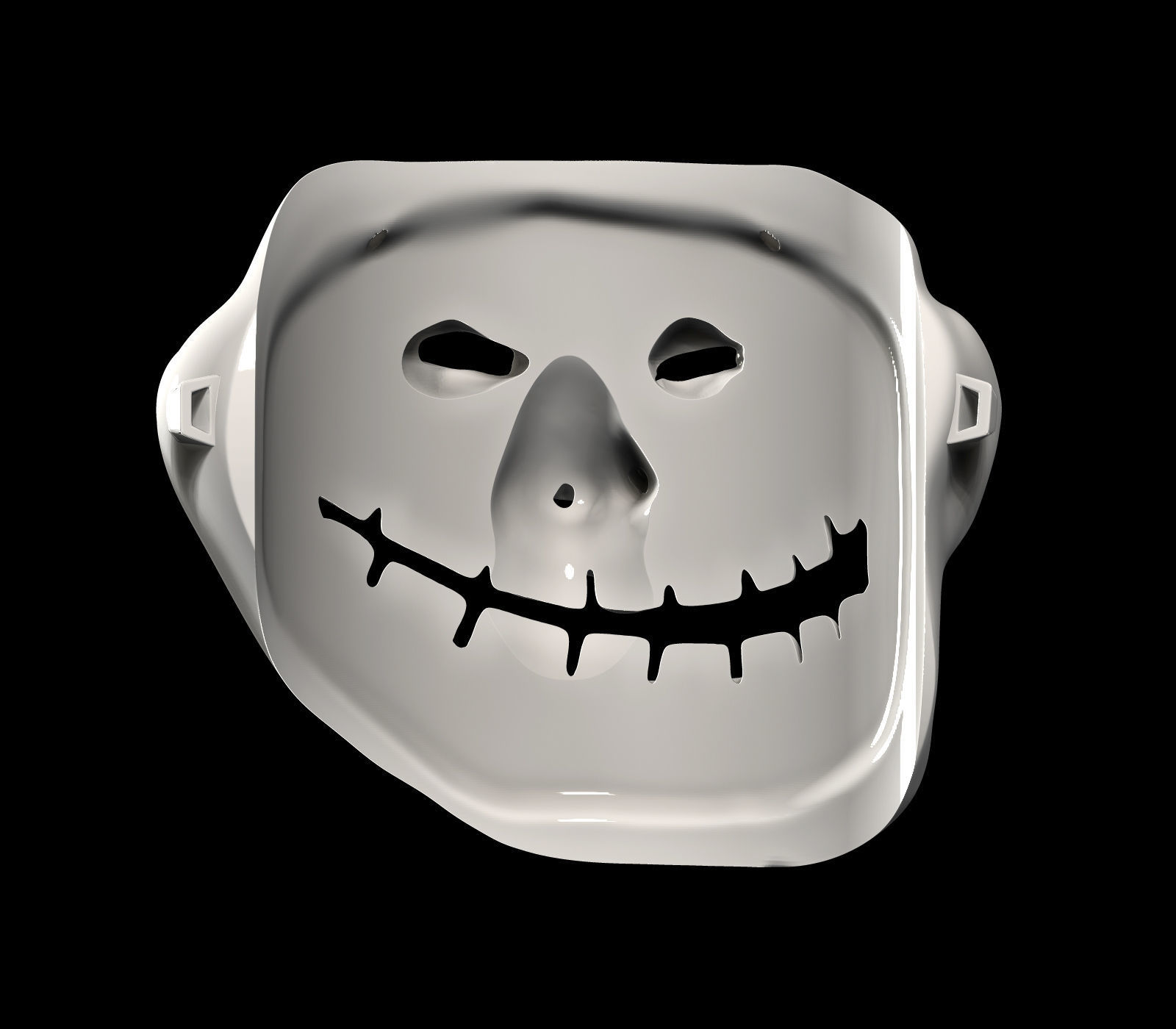 Trollface Mask 3D print model_10
