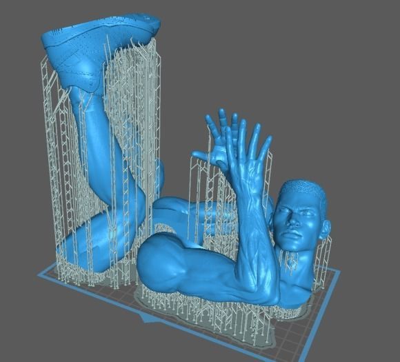 Slam dunk  Akagi  Takenori  figure 3d printable 3D print model 3D print model_10