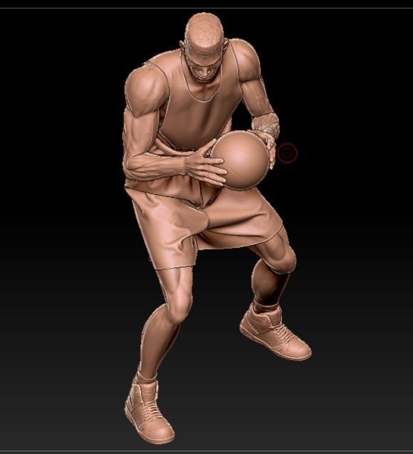 Slam dunk  Akagi  Takenori  figure 3d printable 3D print model 3D print model_8