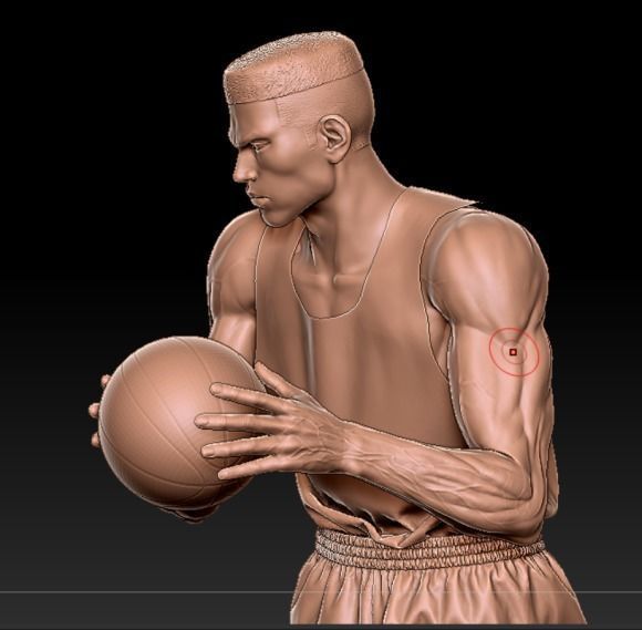 Slam dunk  Akagi  Takenori  figure 3d printable 3D print model 3D print model_5