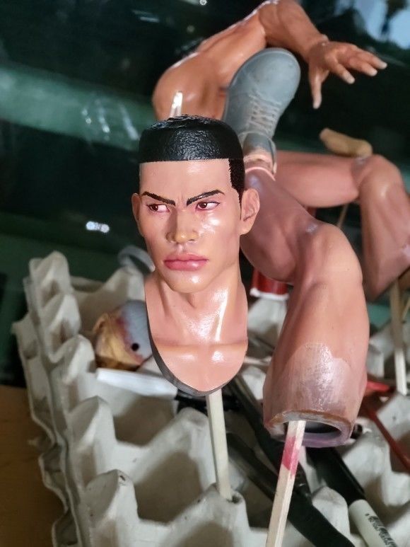 Slam dunk  Akagi  Takenori  figure 3d printable 3D print model 3D print model_28