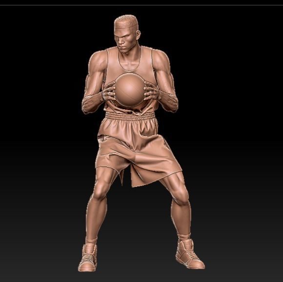 Slam dunk  Akagi  Takenori  figure 3d printable 3D print model 3D print model_9