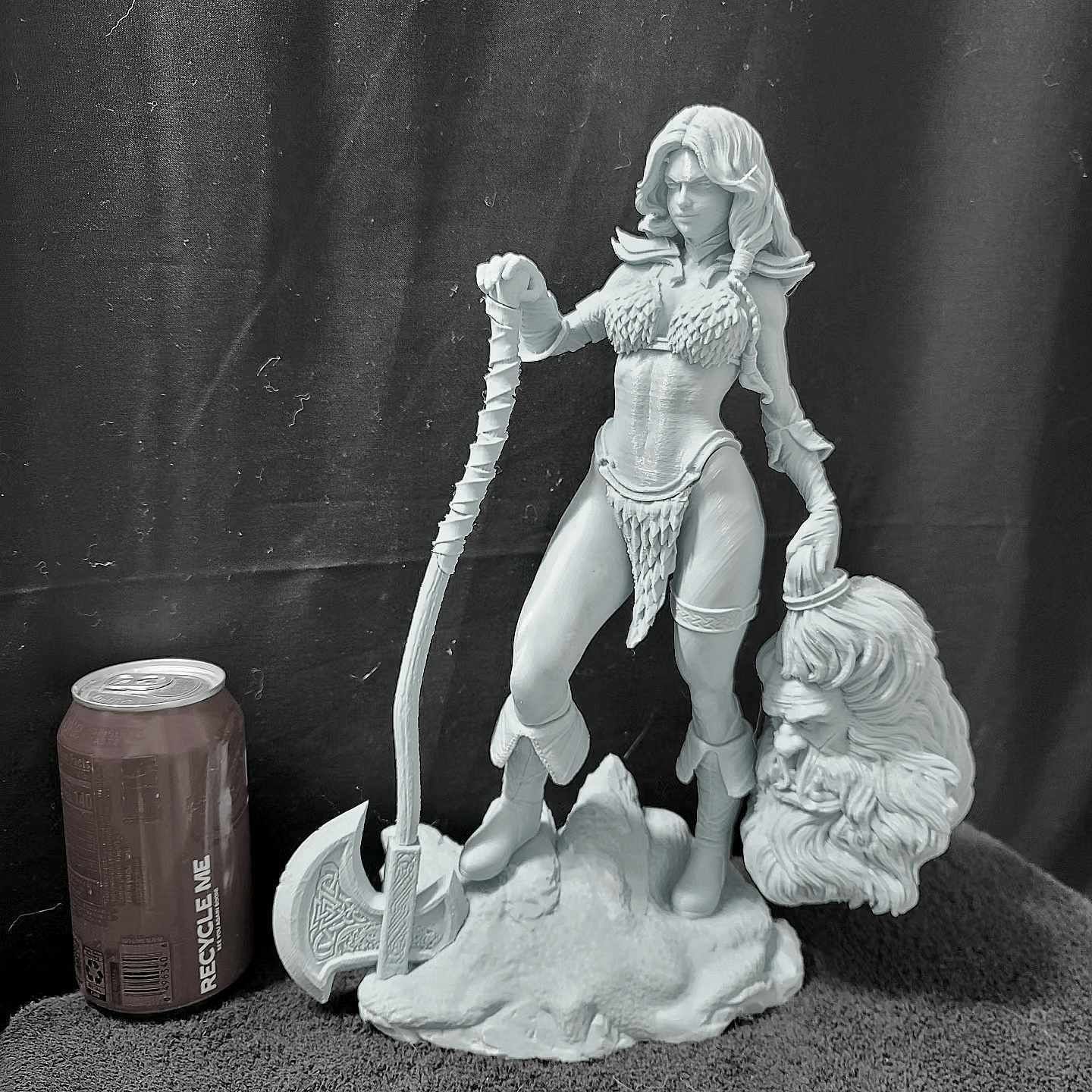 Red Sonja 3D print model_2