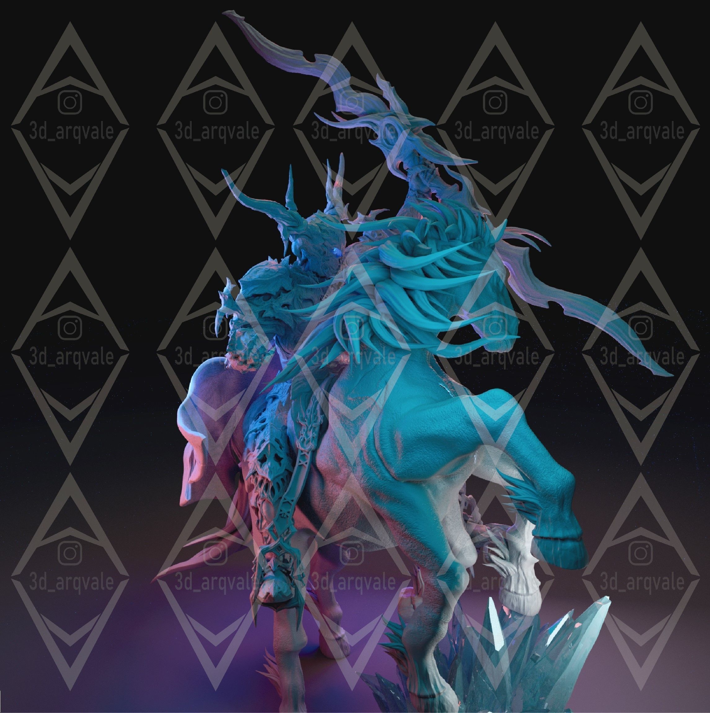 Odin - Final Fantasy XVI 3D print model_2