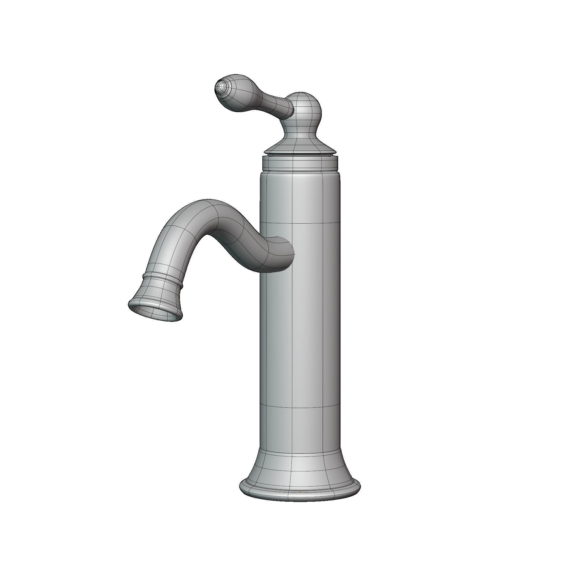 Faucet 01 3D model_1