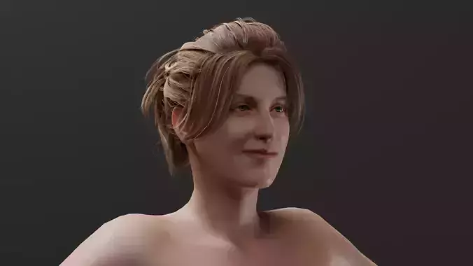 Realistic Female - Kaylie 3D model
