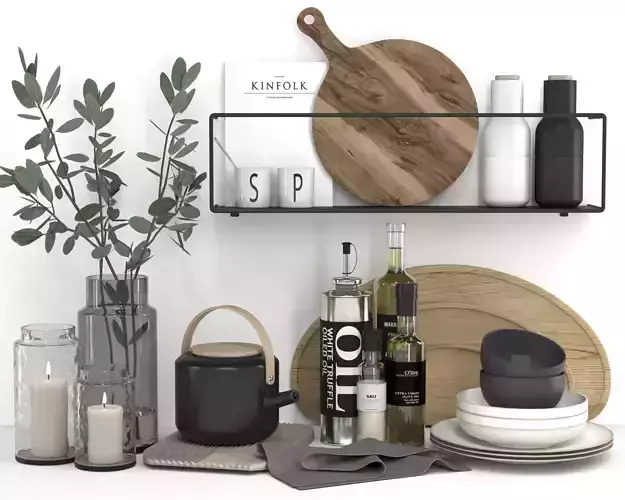 Kitchen accessories 01 - Decorative set 13