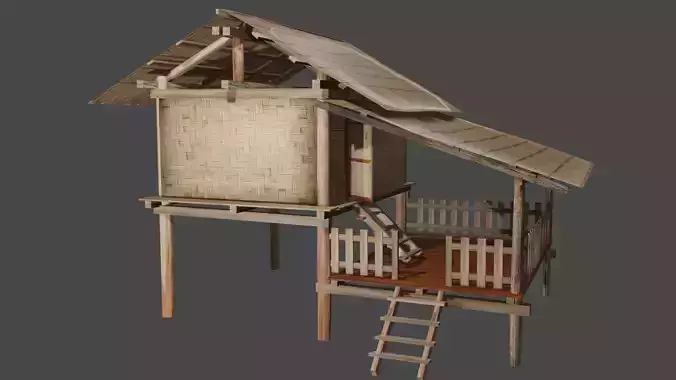 Lao house3D