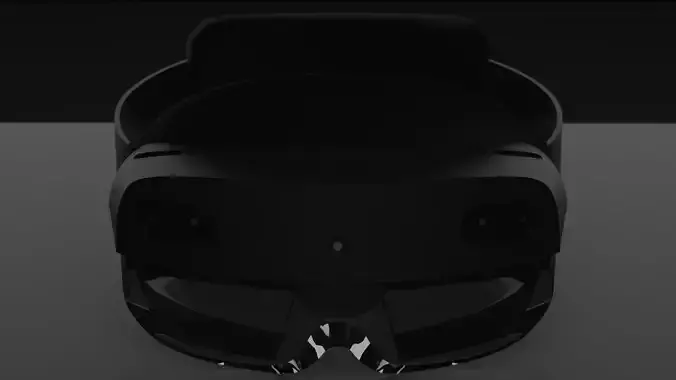 High-Poly Microsoft HoloLens