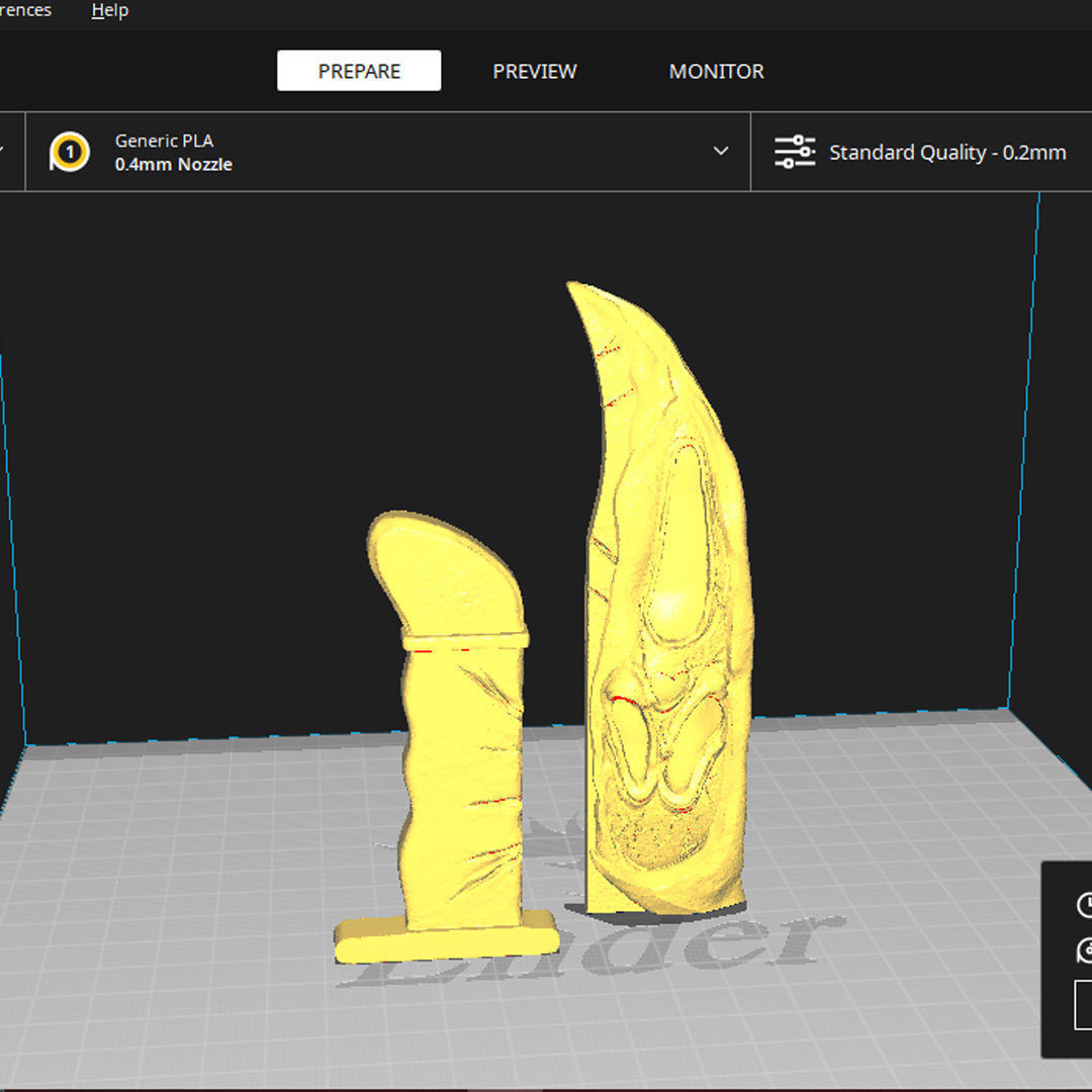 Horror Acccesories Scream Knife 3D model_2