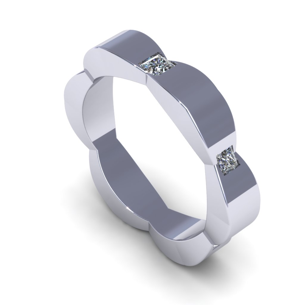 Wedding Band 3D print model_1