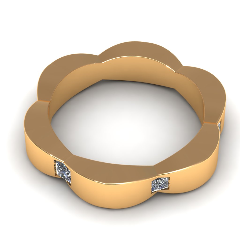 Wedding Band 3D print model_4
