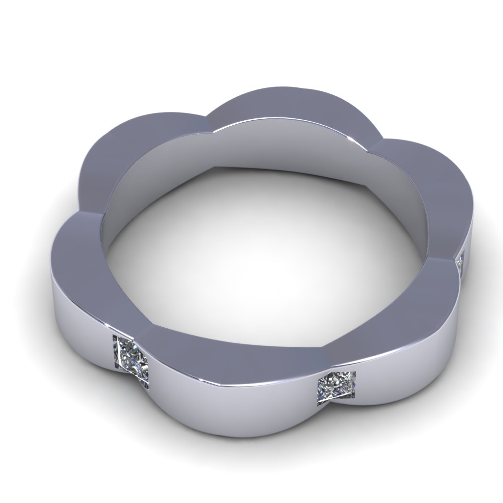 Wedding Band 3D print model_5