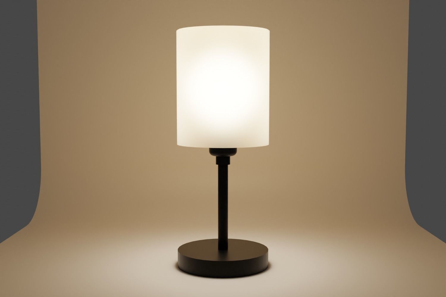 lamp luxory lamp  Free low-poly 3D model_1