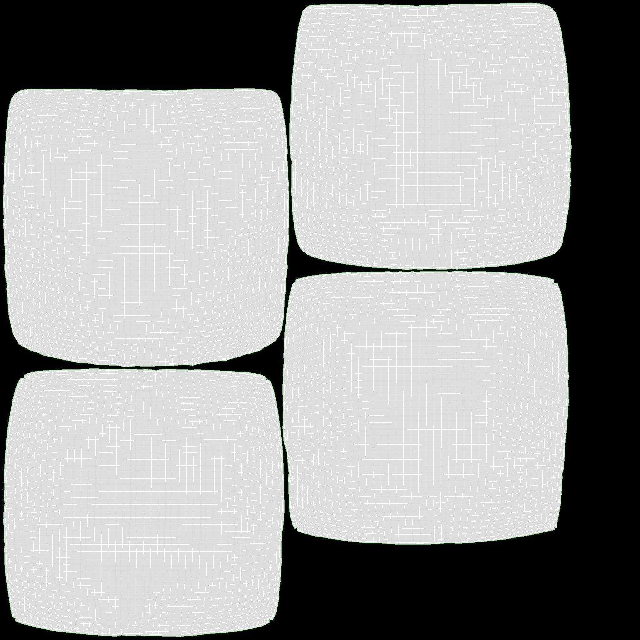 Cilek Montes Loft Bed with Dresser and Shelves 3D model_16