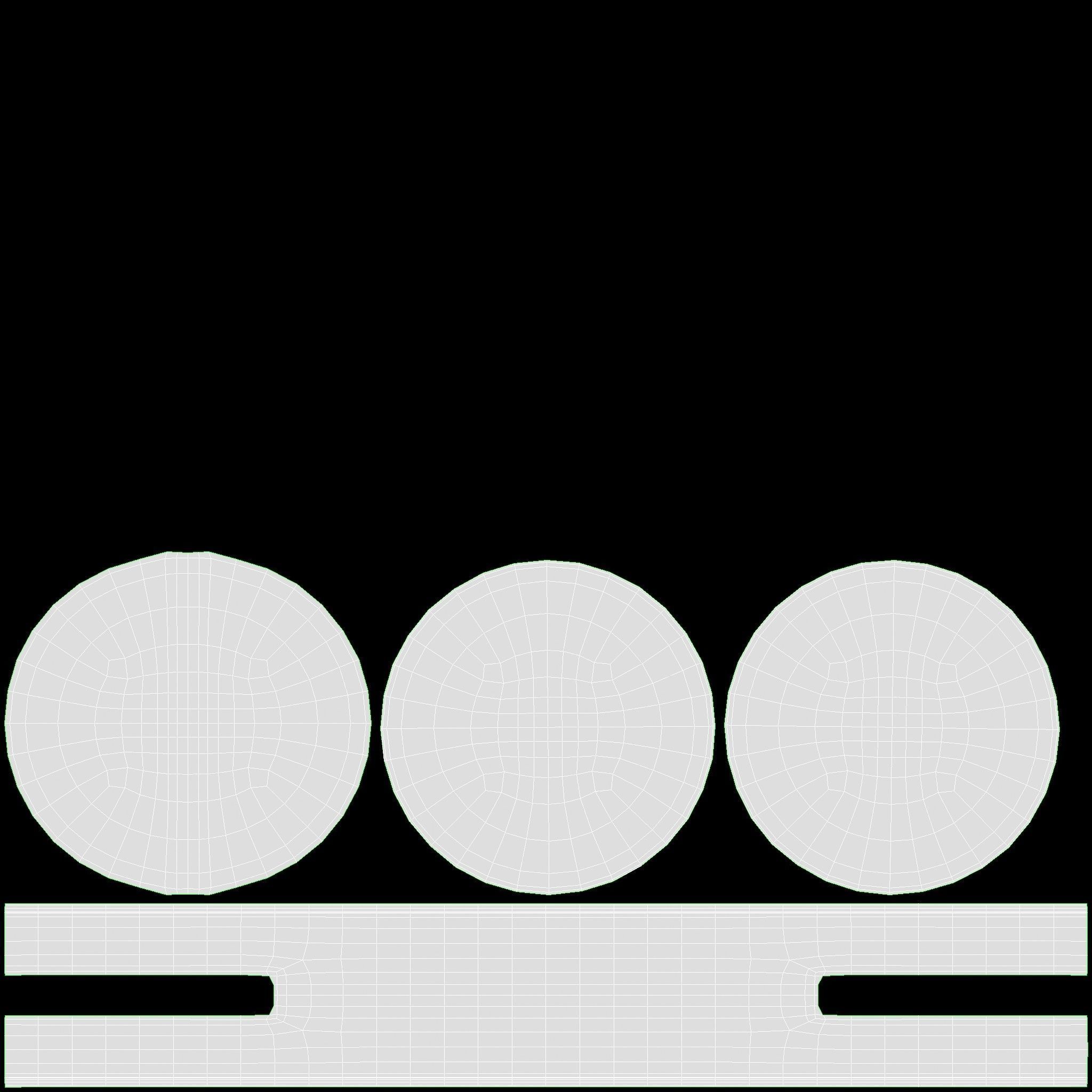 Cilek Montes Loft Bed with Dresser and Shelves 3D model_12