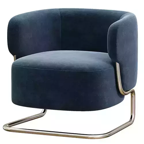 Marabu armchair by Ditre Italia Low-poly 3D model
