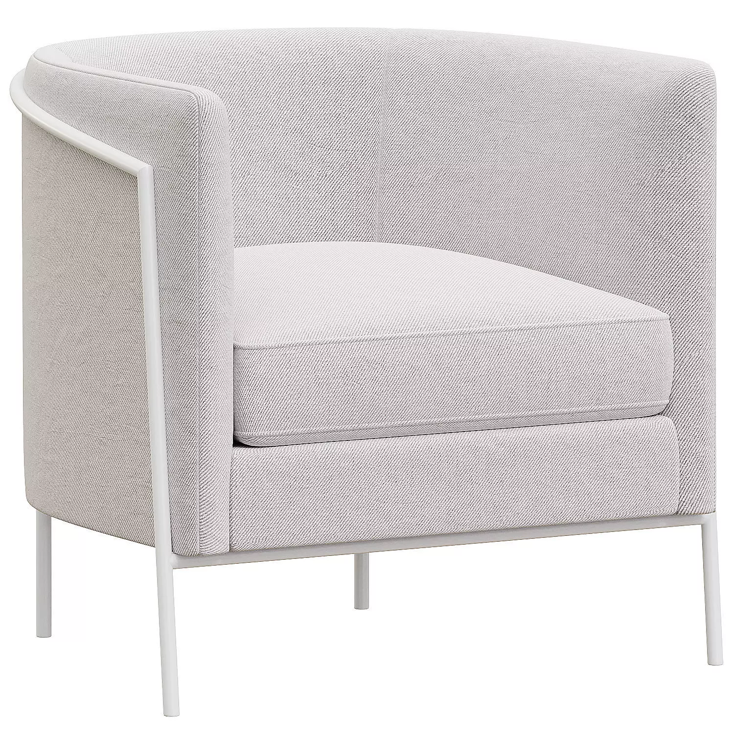 Branching Out Chair Low-poly 3D model_0