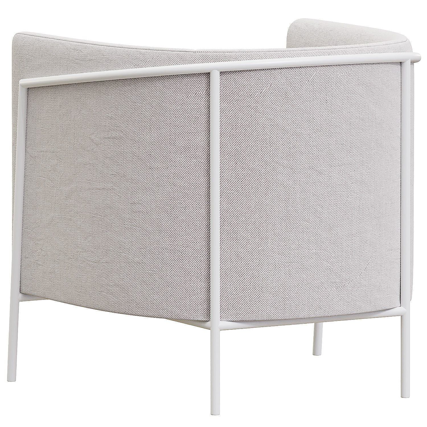 Branching Out Chair Low-poly 3D model_2