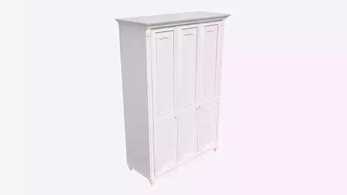 Cilek Romantic 3-door Wardrobe