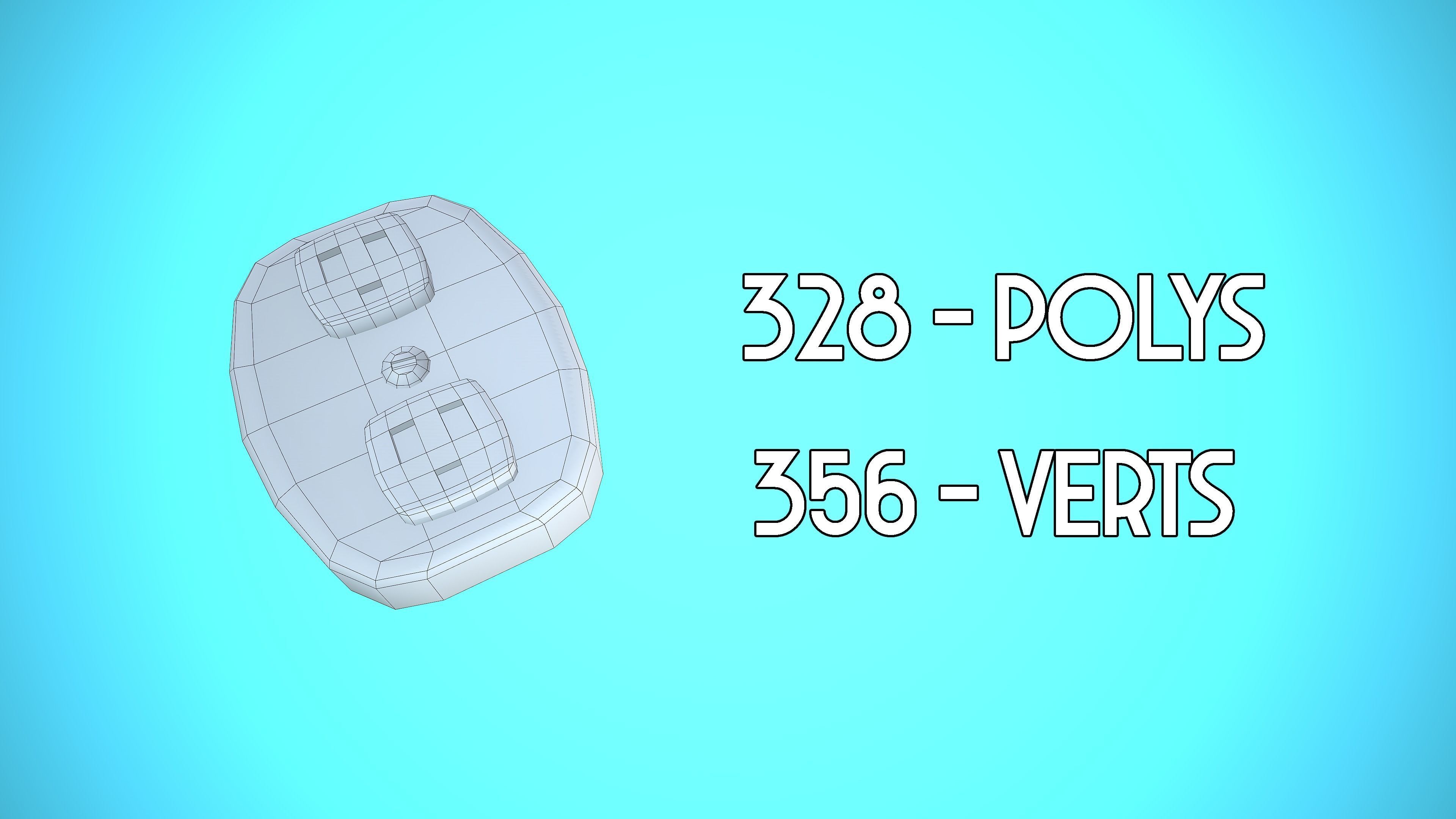 LIGHT SWITCHER 02 CARTOON STYLIZED Low-poly 3D model_2