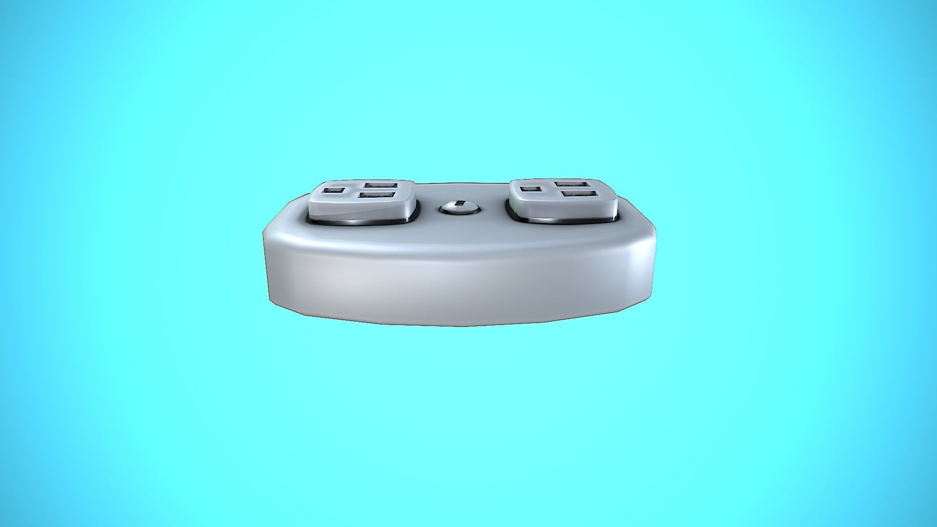  LIGHT SWITCHER 02 CARTOON STYLIZED Low-poly 3D model_11