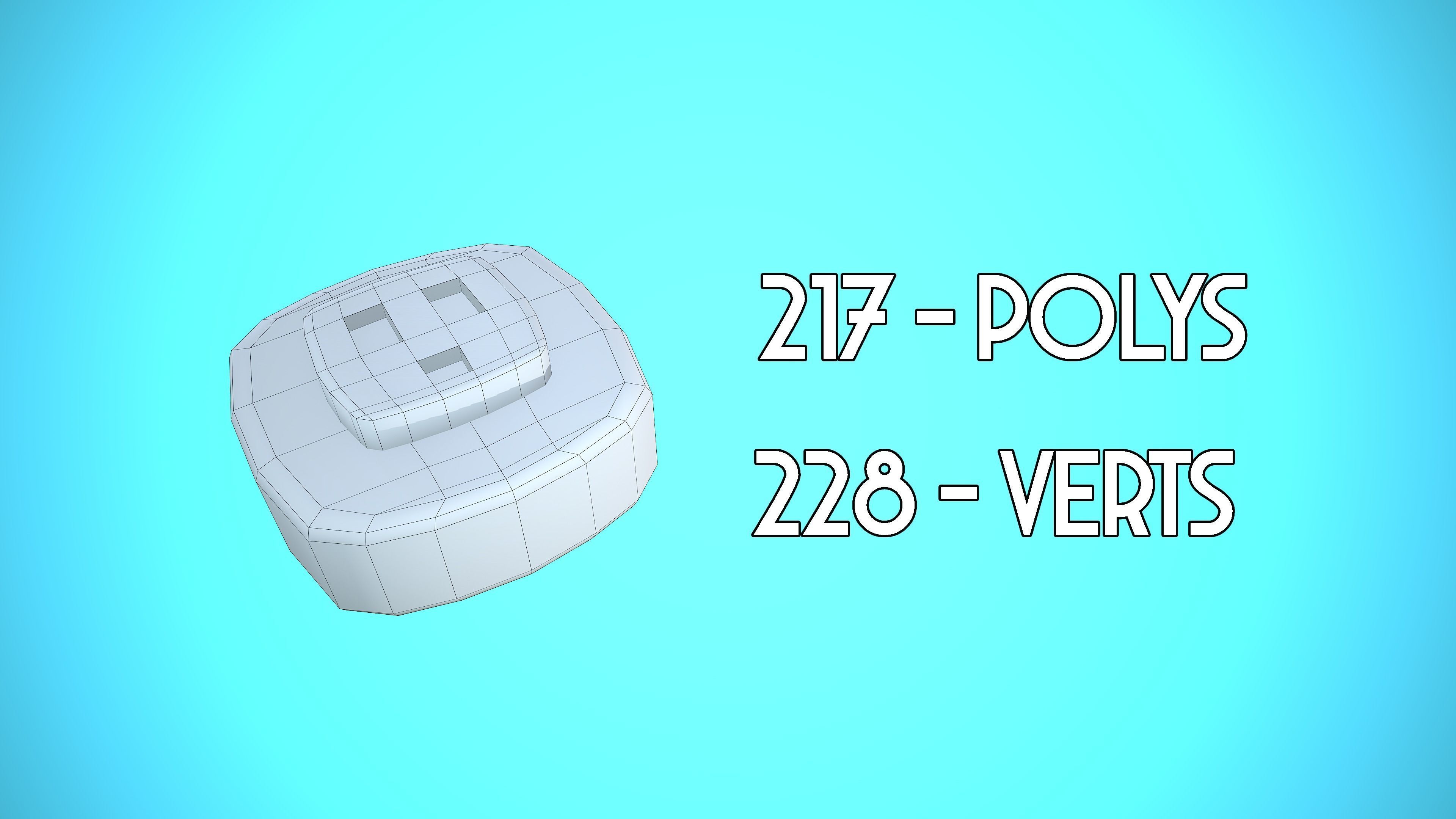 LIGHT SWITCHER 04 CARTOON STYLIZED Low-poly 3D model_2