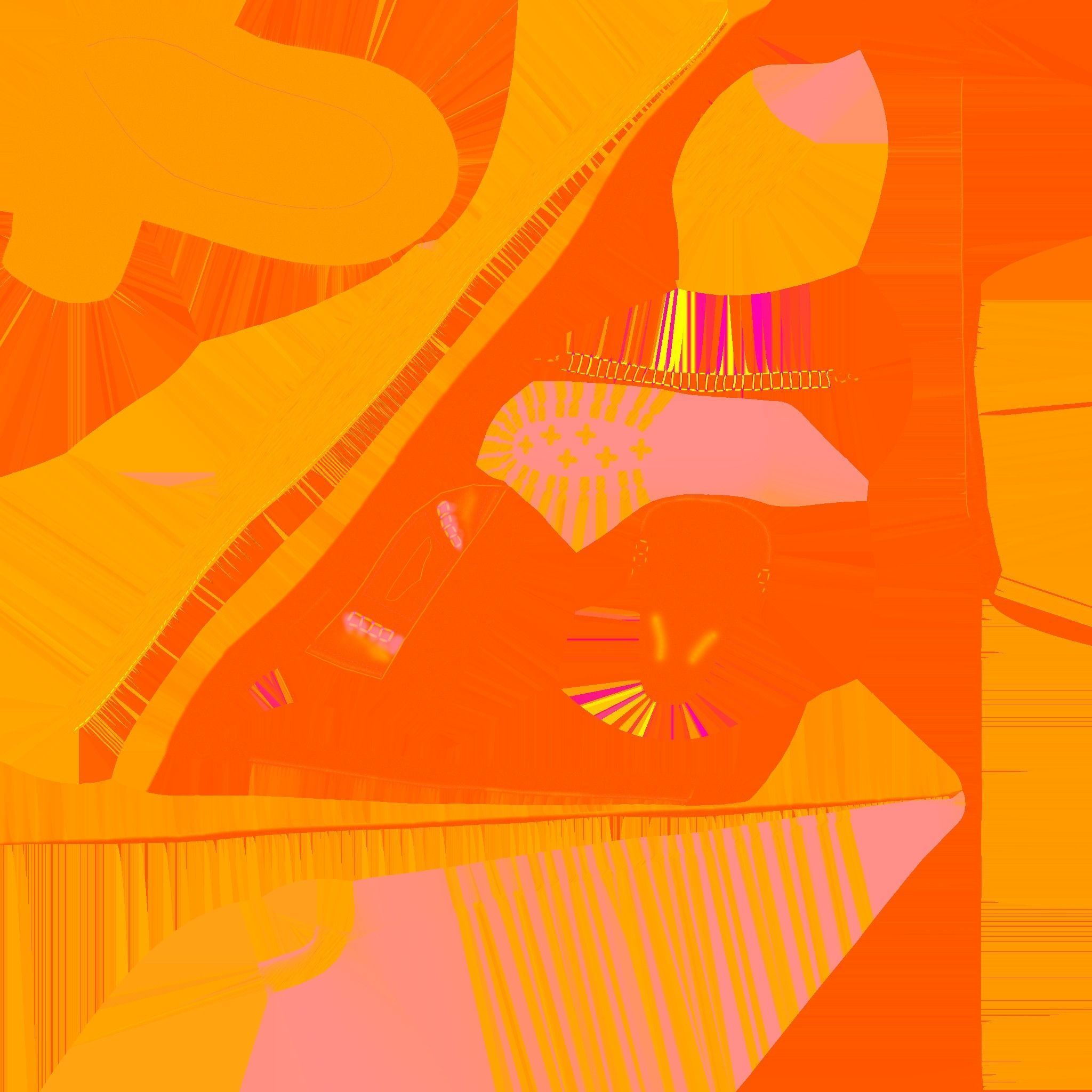 CLASSIC 3D SHOES - BLACK - LEATHER Low-poly 3D model_14