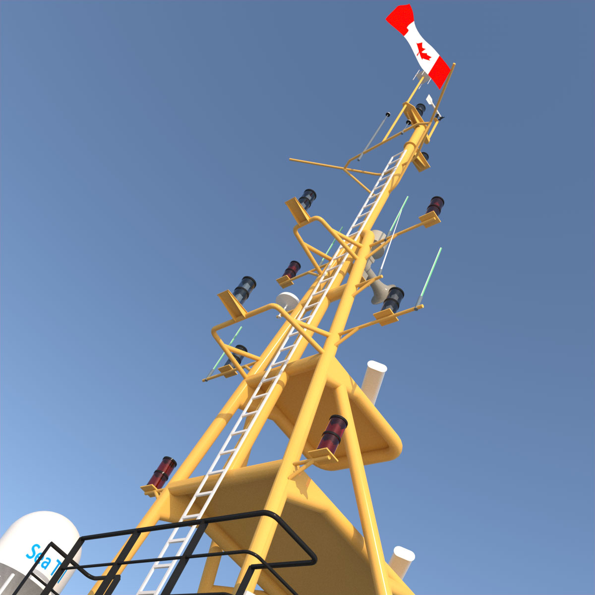 Hero Class Canadian Coast Guard vessel 3D model_17