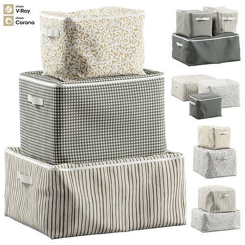 Decor Storage covers Set 101 3D model