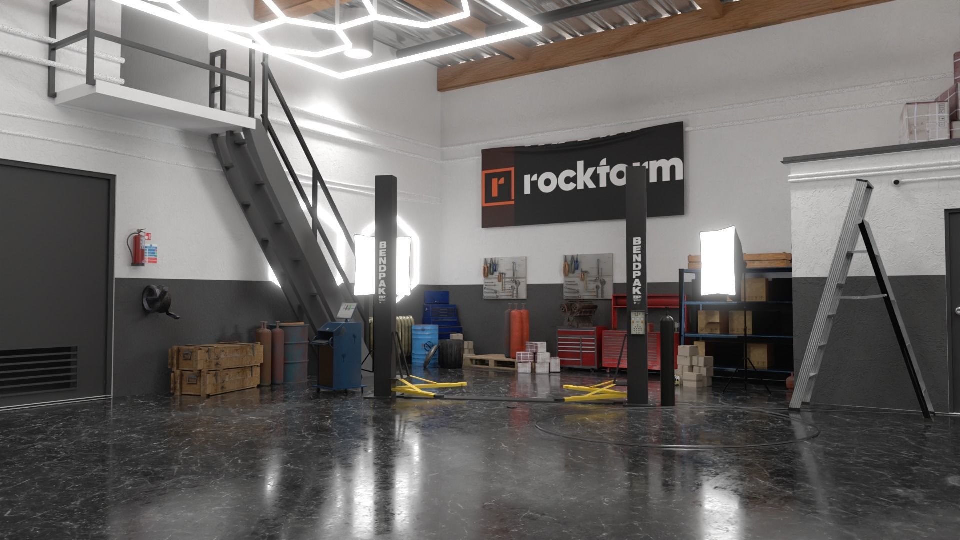 DDE Garage 3D model_6