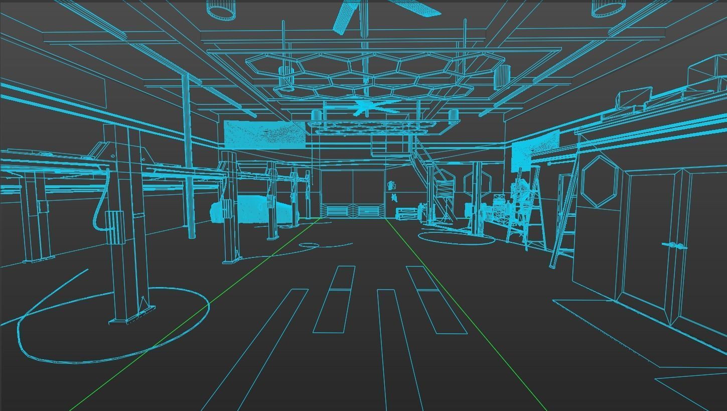 DDE Garage 3D model_15