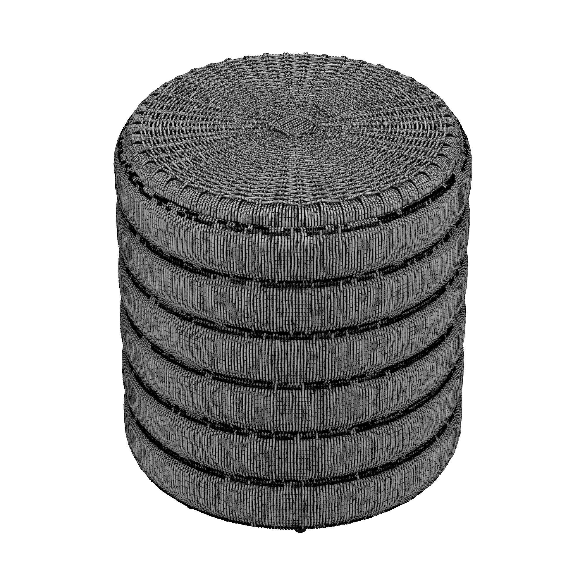 Madura End Table 3D model_4