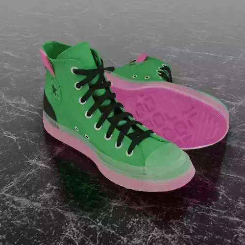 CONVERSE 3D SHOES - GREEN