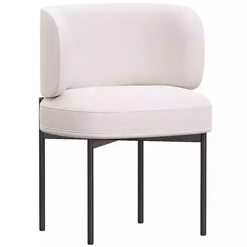 akiko chair Low-poly 3D model