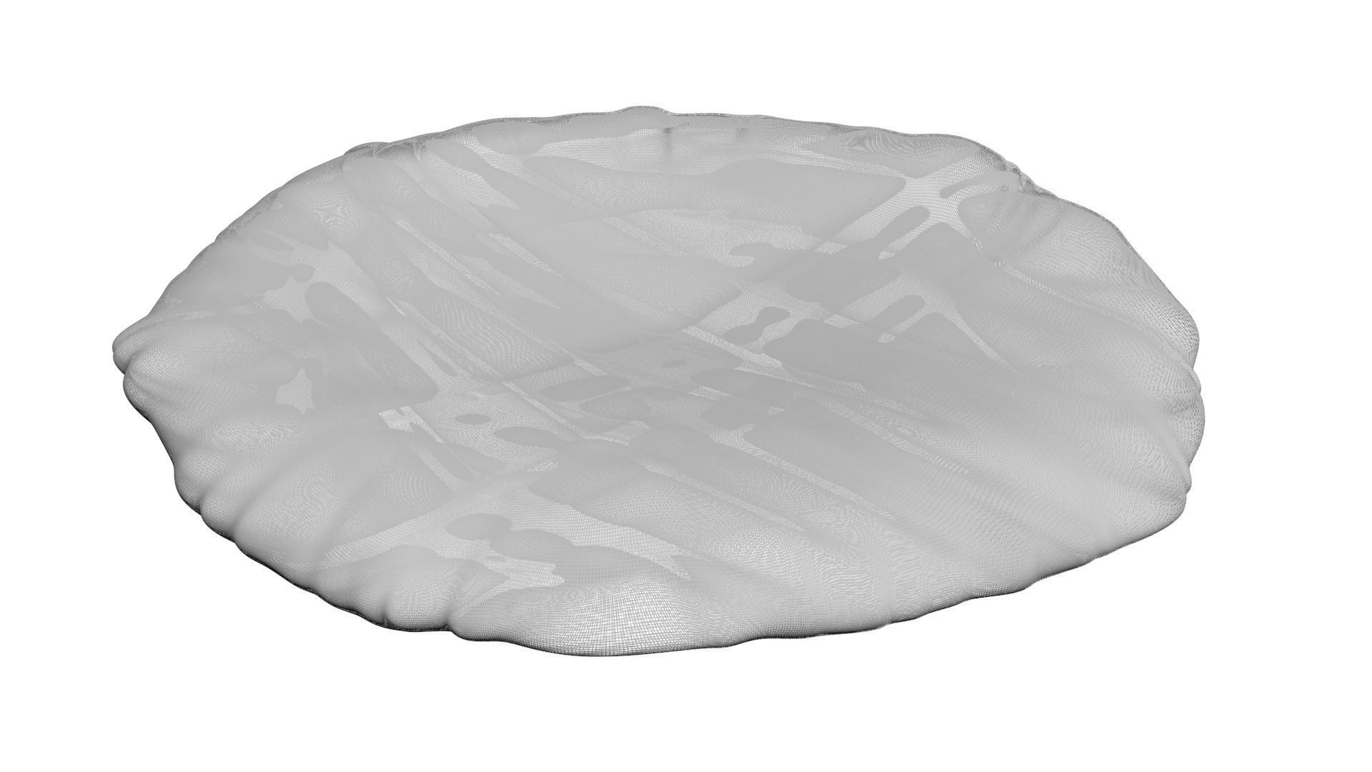 Margherita Pizza 3D model_15