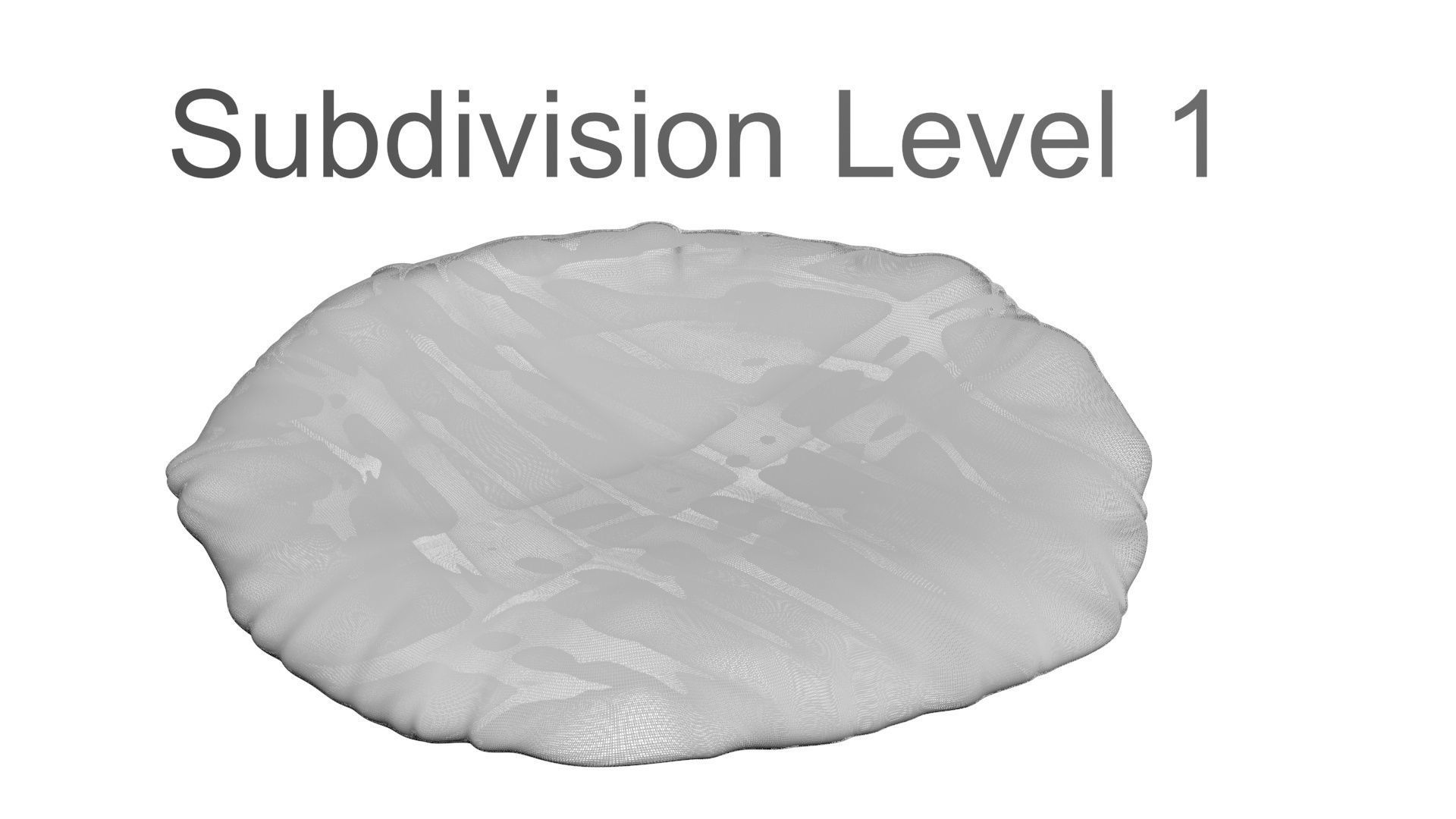 Margherita Pizza 3D model_20