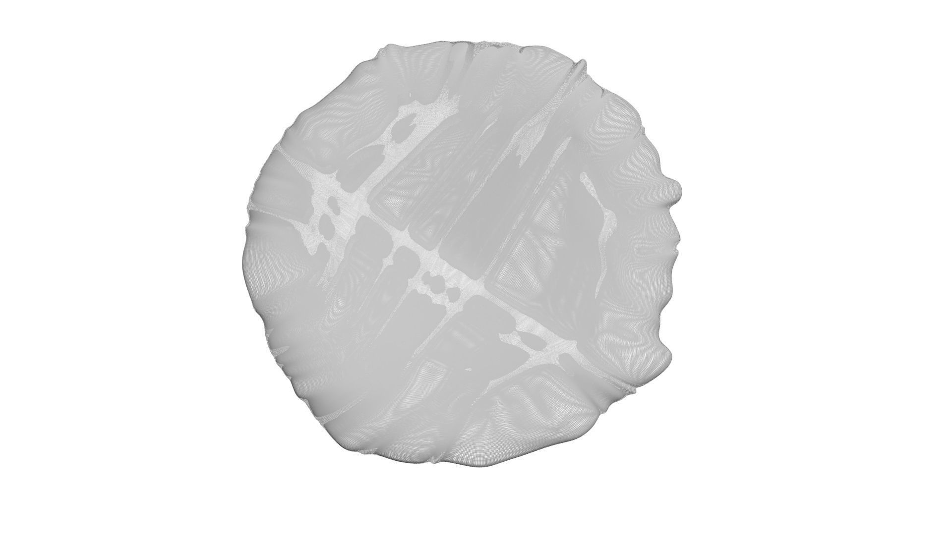 Margherita Pizza 3D model_16