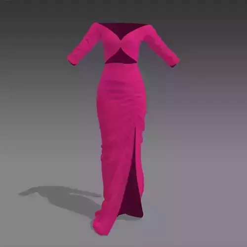 Two pieces pink color