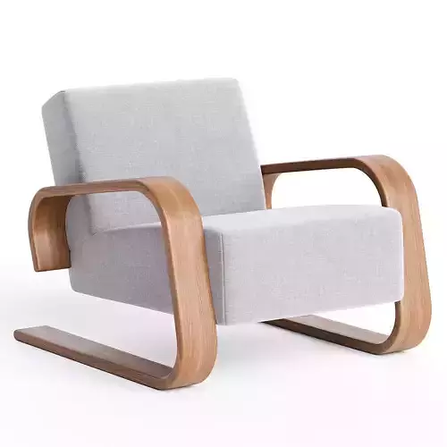 armchair Low-poly 3D model