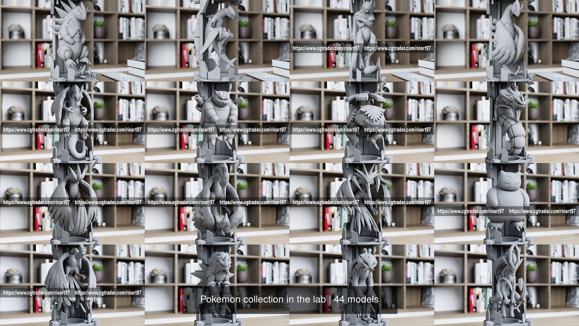 Pokemon collection in the lab _81