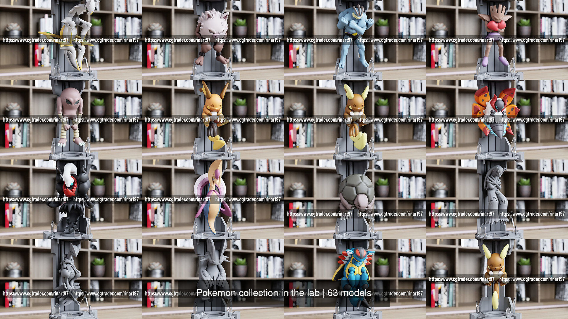 Pokemon collection in the lab _83