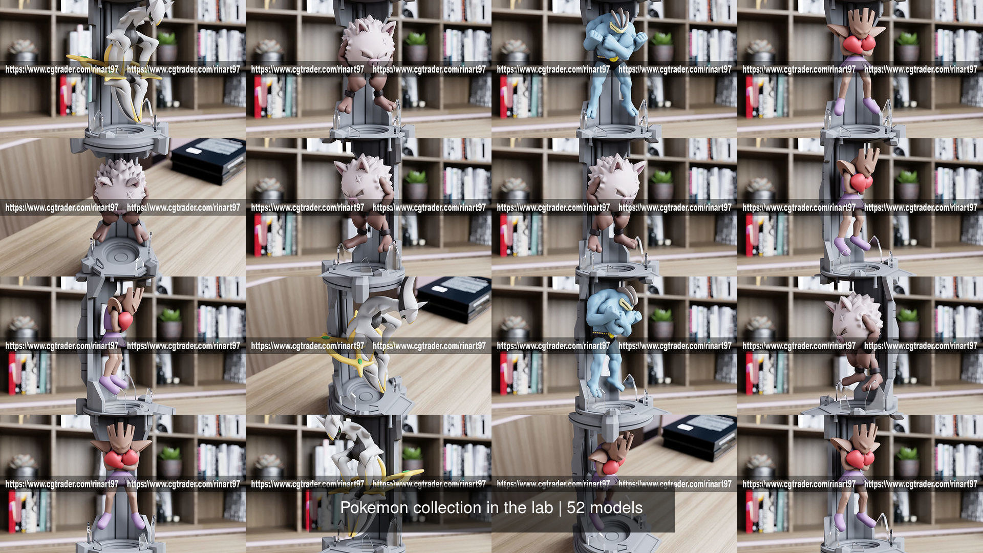 Pokemon collection in the lab _82